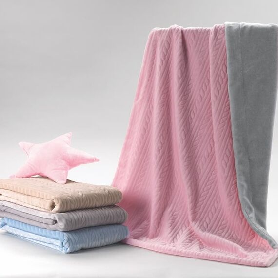 Morven Κουβέρτα Κούνιας Mimos G84, Διαστάσεις 110×140 Γκρι - Δώρα στο Oneirokosmos