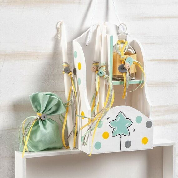 Σετ Βάπτισης Ελεφαντάκι Fancy & Free ΖΚ936 - Για Αγόρι στο Oneirokosmos