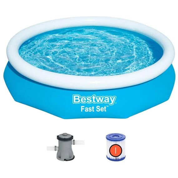 Bestway Φουσκωτή Πισίνα 3.05m x 66cm 6941607310137 - Θάλασσα & Πισίνα στο Oneirokosmos