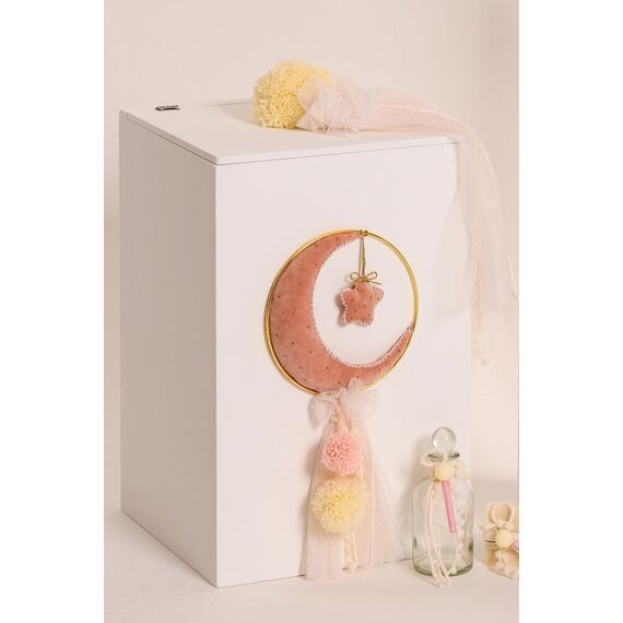 Il SorrisoΣετ Βάπτισης Φεγγάρι Romantic - Για Κορίτσι στο Oneirokosmos