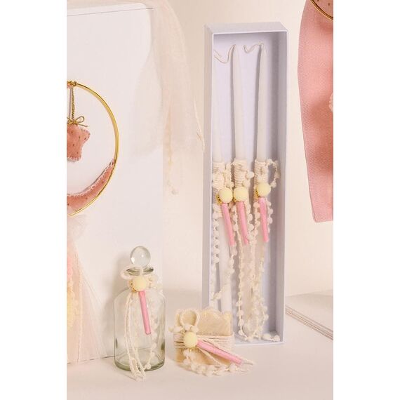 Il SorrisoΣετ Βάπτισης Φεγγάρι Romantic - Για Κορίτσι στο Oneirokosmos