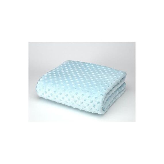 Morven Κουβέρτα Βελουτέ Αγκαλιάς Bubbles J61 80×110  Blue - Δώρα στο Oneirokosmos