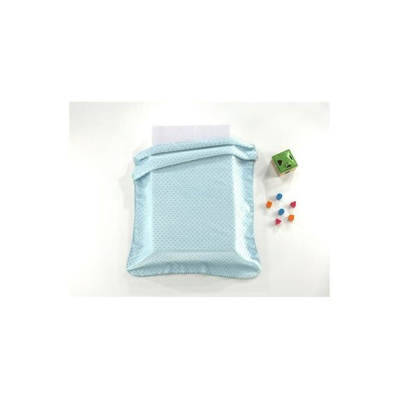 Morven Κουβέρτα Βελουτέ Αγκαλιάς Bubbles J61 80×110  Blue - Δώρα στο Oneirokosmos