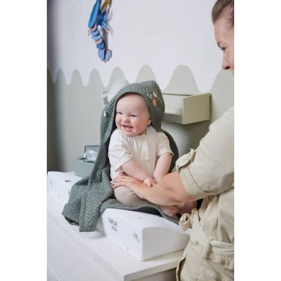 Bebejou Μπουρνούζι Μπάνιου Ocean Vibes 85x75cm 3010022 - Πετσέτες-Μπουρνούζια στο Oneirokosmos