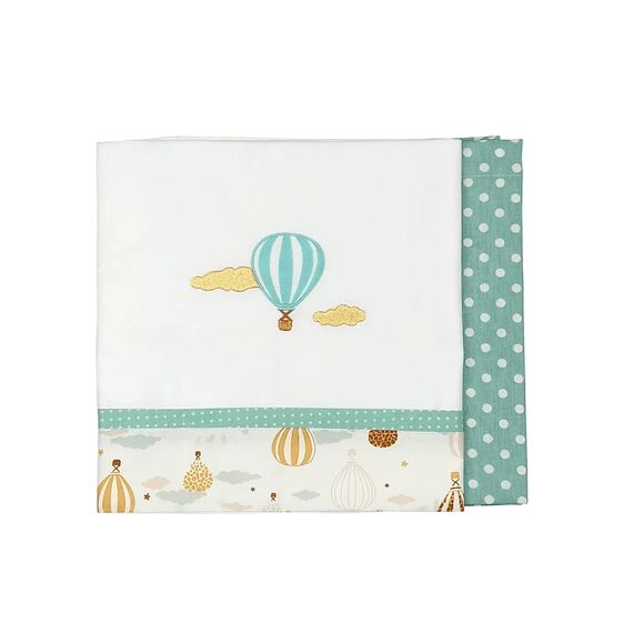 Baby Star Σεντόνια Λίκνου 2 τεμ. Air Balloon - Σεντόνια Λίκνου & Καλαθούνας στο Oneirokosmos