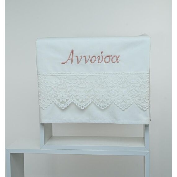 Loukia Χειροποίητο Σετ Βάπτισης  Κύκνος για Κορίτσι VAP516L - Για Κορίτσι στο Oneirokosmos