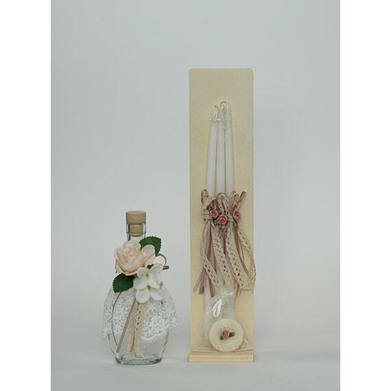 Loukia Χειροποίητο Σετ Βάπτισης  Μπαλαρίνα για Κορίτσι VAP501L - Για Κορίτσι στο Oneirokosmos