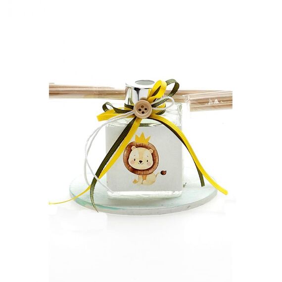 Μπομπονιέρα Βάπτισης Αρωματικό Χώρου Λιονταράκι ΑΡΒ407 - Για Αγόρι στο Oneirokosmos