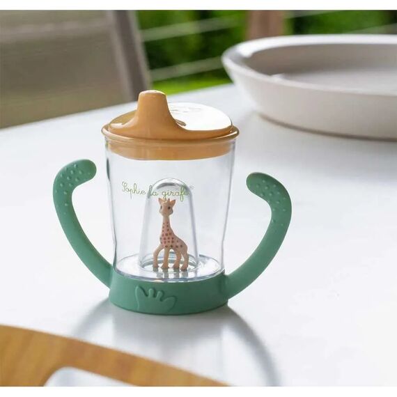 Sophie la giraffe Ποτήρι Non Drip S010409 - Εκπαιδευτικά Ποτηράκια στο Oneirokosmos