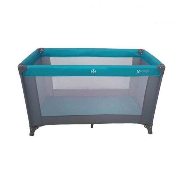X-TREME BABY Παρκοκρέβατο  125 X 65 cm Mint Grey XT296 - Παρκοκρέβατο στο Oneirokosmos