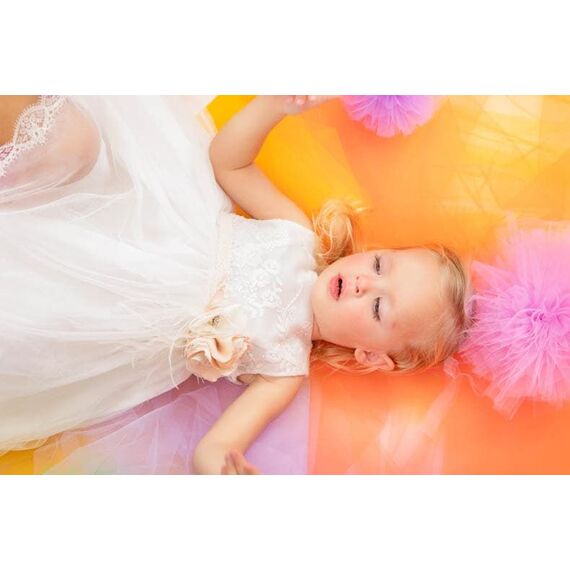 Bambolino:Myrto Βαπτιστικό ρούχο για κορίτσι 1337 - Ρούχα Βάπτισης για Κορίτσι στο Oneirokosmos