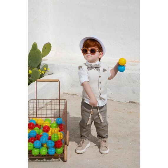 Bambolino:Ernesto Βαπτιστικό ρούχο για αγόρι 1495 - Ρούχα Βάπτισης για Αγόρι στο Oneirokosmos