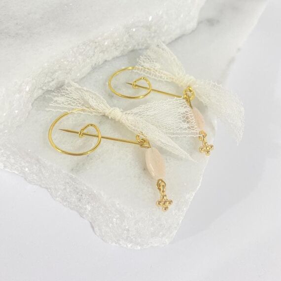 Afitexno Μαρτυρικό Βάπτισης Παραμάνα με Επίχρυσο Σταυρό 24κ 50τεμ. 24009 - Για Κορίτσι στο Oneirokosmos