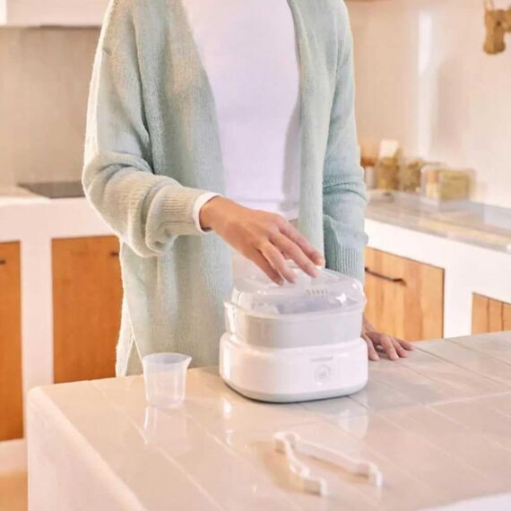 Miniland Αποστειρωτής Μπιμπερό Mini Steamy - Αποστειρωτές, Θερμαντήρες, Ατμομάγειρες, Μπλέντερ, Παρασκευαστές Γάλακτος στο Oneirokosmos
