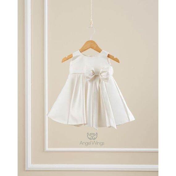 Angel Wings Βαπτιστικά Ρούχα για Κορίτσι Hellen Σχέδιο 276/02 - Ρούχα Βάπτισης για Κορίτσι στο Oneirokosmos