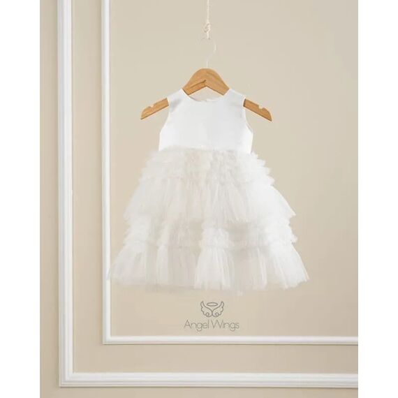 Angel Wings Βαπτιστικά Ρούχα για Κορίτσι Valentina Σχέδιο 277 - Ρούχα Βάπτισης για Κορίτσι στο Oneirokosmos