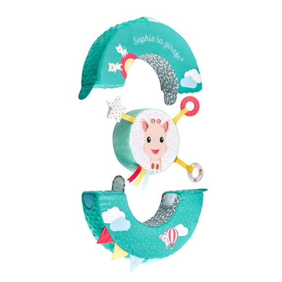 Sophie la Giraffe Σπονδυλωτός Τροχός Κινητικών Δεξιοτήτων από Ύφασμα S240129 - Βρεφικά Παιχνίδια στο Oneirokosmos