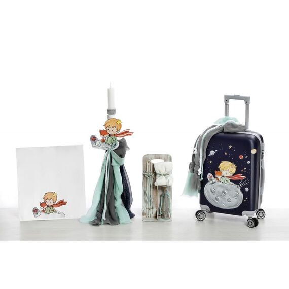 Σετ Βάπτισης με Θέμα Μικρός Πρίγκηπας Ζωγραφισμένο στο Χέρι  5τεμ. - Για Αγόρι στο Oneirokosmos