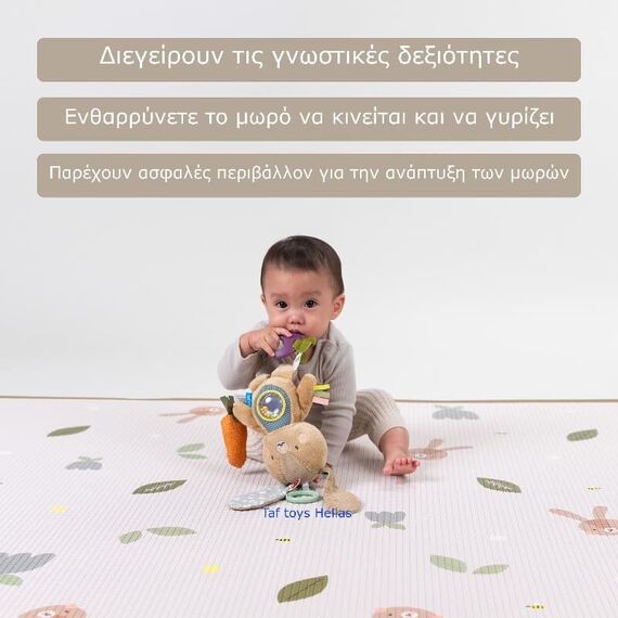 Taf Toys  Roll & Play Foam Mat 150x200 cm πάχος 1,5cm - Γυμναστήρια Δραστηριοτήτων στο Oneirokosmos