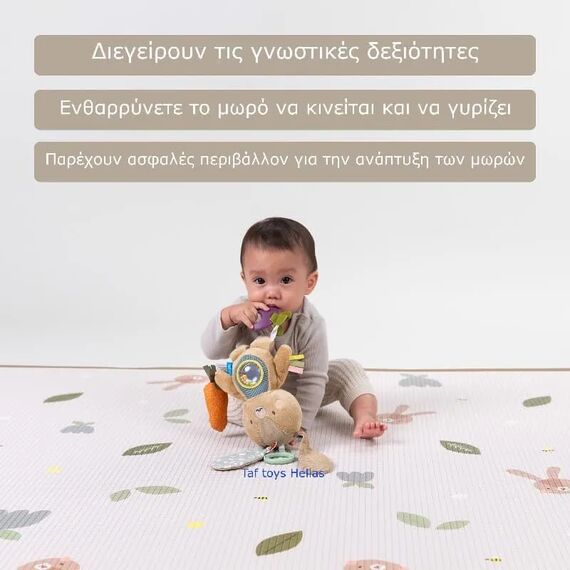 Taf Toys  Roll & Play Foam Mat 150x200 cm πάχος 1,5cm - Γυμναστήρια Δραστηριοτήτων στο Oneirokosmos