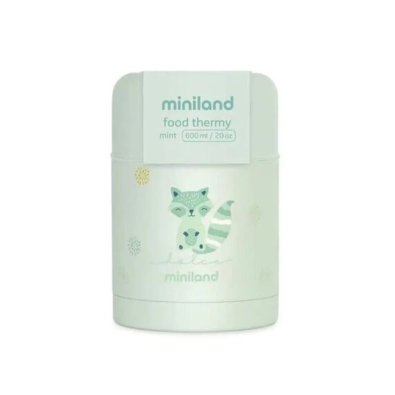 Miniland Food Thermos Dolce Mint 600ml 89489 - Θερμός & Ισοθερμικά Προϊόντα στο Oneirokosmos