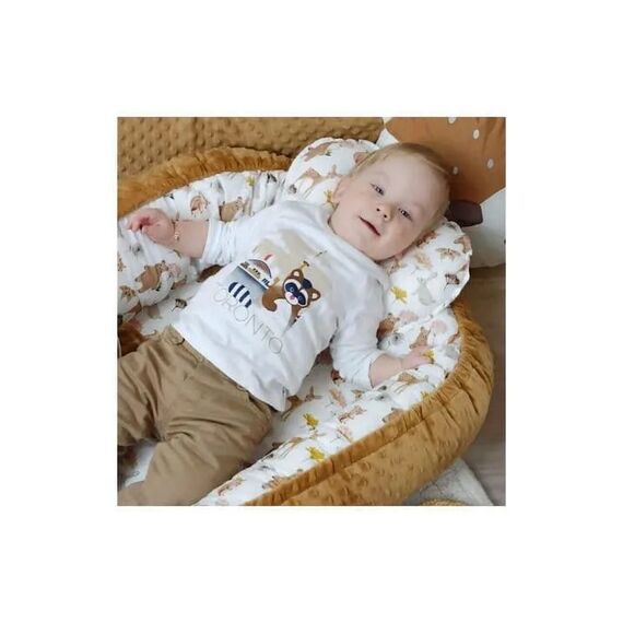 Baby Star βρεφική Φωλιά ύπνου Forest Friends 70x110εκ. 7811 - Βρεφικές Φωλίτσες στο Oneirokosmos