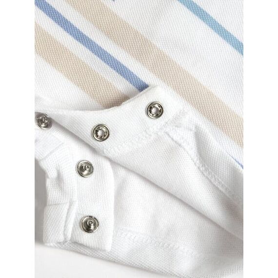 Chicco Βρεφικό Φορμάκι με Πικέ Ύφασμα σε Λευκό Χρώμα 50991-033 - Προσφορές στο Oneirokosmos