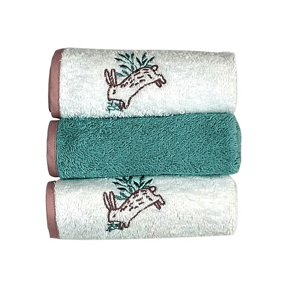 Baby Star  Σετ Λαβέτες 3 τμχ. Spring 30x30cm - Πάνες-Λαβέτες-Σελτέδες στο Oneirokosmos