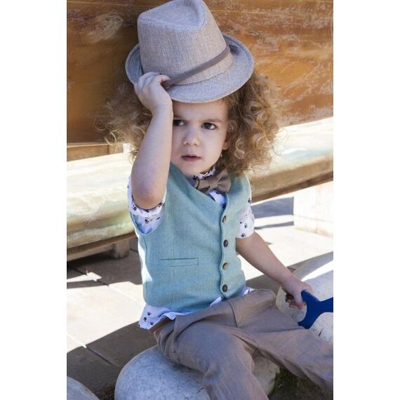 Bambolino: Cookies Βαπτιστικό ρούχο για αγόρι 8410 - Ρούχα Βάπτισης για Αγόρι στο Oneirokosmos