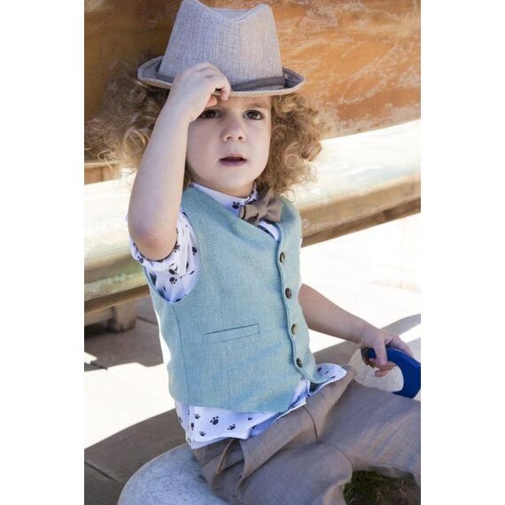 Bambolino: Cookies Βαπτιστικό ρούχο για αγόρι 8410 - Ρούχα Βάπτισης για Αγόρι στο Oneirokosmos