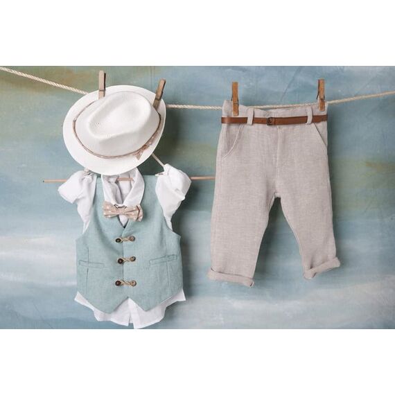 Bambolino: Teo Βαπτιστικό ρούχο για αγόρι 8467 - Ρούχα Βάπτισης για Αγόρι στο Oneirokosmos