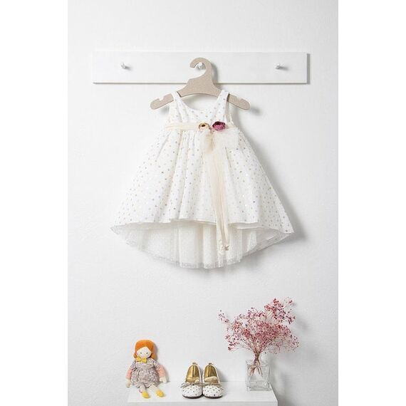Bambolino: Katia Βαπτιστικό ρούχο για κορίτσι 8580 - Ρούχα Βάπτισης για Κορίτσι στο Oneirokosmos