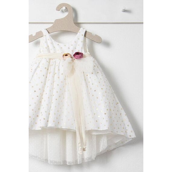 Bambolino: Katia Βαπτιστικό ρούχο για κορίτσι 8580 - Ρούχα Βάπτισης για Κορίτσι στο Oneirokosmos