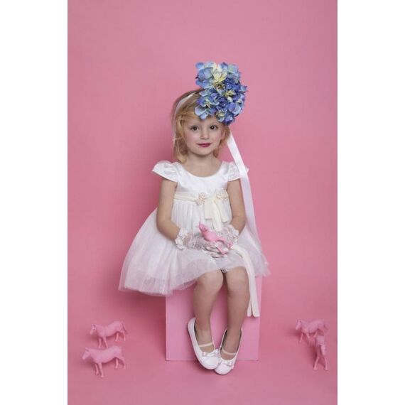 Bambolino: Doukissa Βαπτιστικό ρούχο για κορίτσι 8767 - Ρούχα Βάπτισης για Κορίτσι στο Oneirokosmos