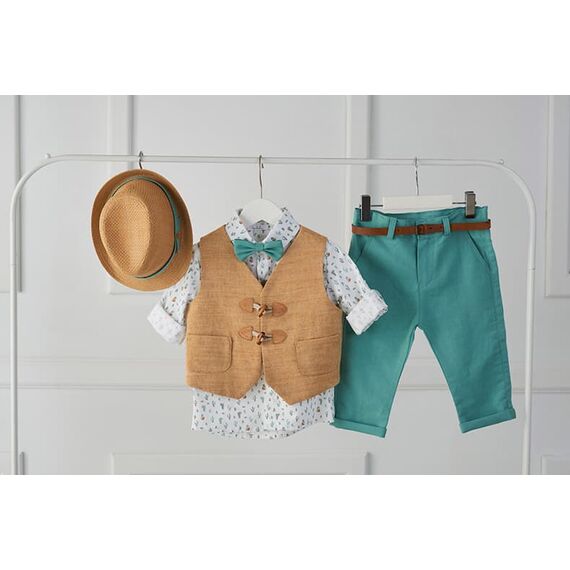 Bambolino: Alfred Βαπτιστικό ρούχο για αγόρι 9232 - Ρούχα Βάπτισης για Αγόρι στο Oneirokosmos