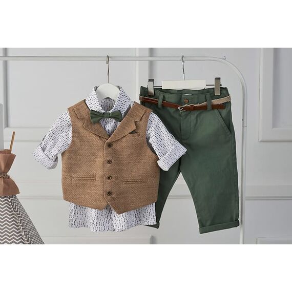 Bambolino: William Βαπτιστικό ρούχο για αγόρι 9241 - Ρούχα Βάπτισης για Αγόρι στο Oneirokosmos