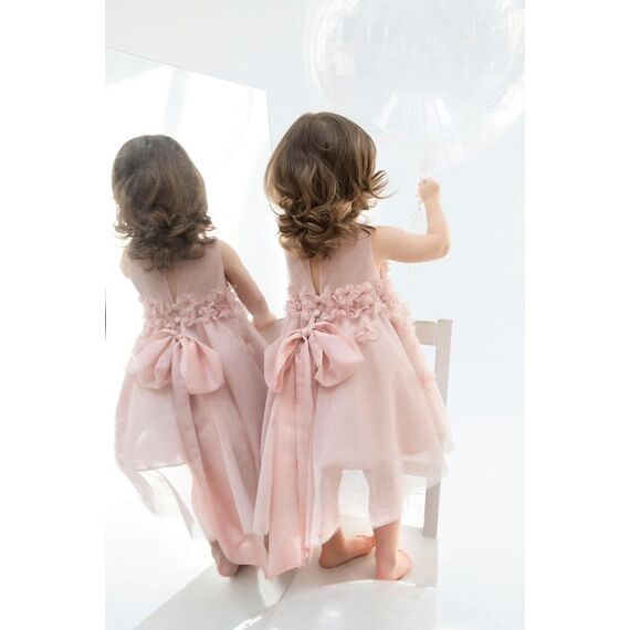 Bambolino: Marina Βαπτιστικό ρούχο για κορίτσι 9308 - Ρούχα Βάπτισης για Κορίτσι στο Oneirokosmos