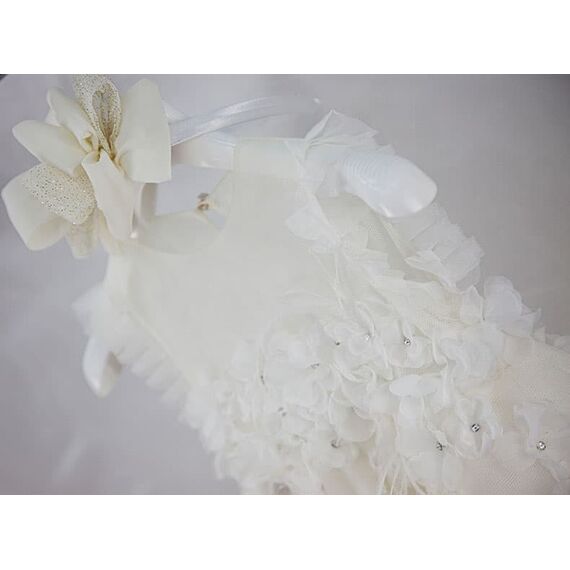 Bambolino: Britney Βαπτιστικό ρούχο για κορίτσι 9309 - Ρούχα Βάπτισης για Κορίτσι στο Oneirokosmos