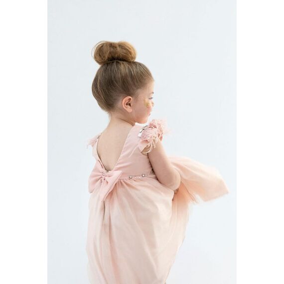 Bambolino: Kiki Βαπτιστικό ρούχο για κορίτσι 9311 - Ρούχα Βάπτισης για Κορίτσι στο Oneirokosmos