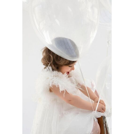 Bambolino: Poliniki Βαπτιστικό ρούχο για κορίτσι 9332 - Ρούχα Βάπτισης για Κορίτσι στο Oneirokosmos
