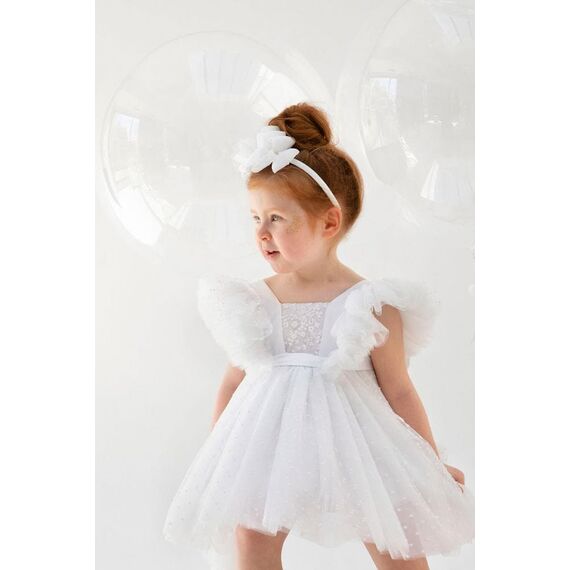 Bambolino: Marilyn Βαπτιστικό ρούχο για κορίτσι 9333 - Ρούχα Βάπτισης για Κορίτσι στο Oneirokosmos
