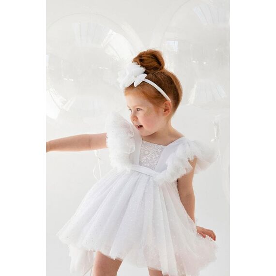 Bambolino: Marilyn Βαπτιστικό ρούχο για κορίτσι 9333 - Ρούχα Βάπτισης για Κορίτσι στο Oneirokosmos
