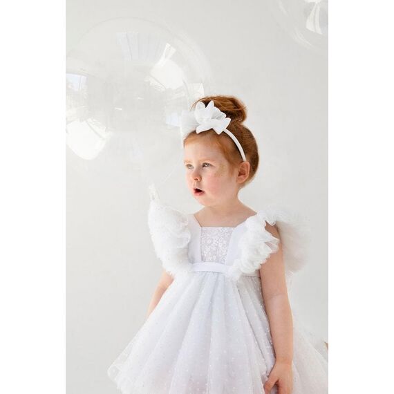 Bambolino: Marilyn Βαπτιστικό ρούχο για κορίτσι 9333 - Ρούχα Βάπτισης για Κορίτσι στο Oneirokosmos