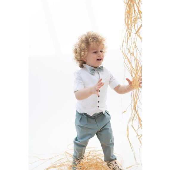 Bambolino: Giannaros Βαπτιστικό ρούχο για αγόρι 9416 - Ρούχα Βάπτισης για Αγόρι στο Oneirokosmos