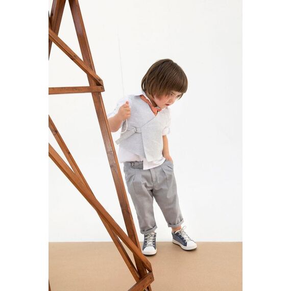 Bambolino: Zac Βαπτιστικό ρούχο για αγόρι 9417 - Ρούχα Βάπτισης για Αγόρι στο Oneirokosmos