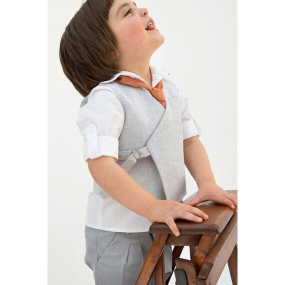 Bambolino: Zac Βαπτιστικό ρούχο για αγόρι 9417 - Ρούχα Βάπτισης για Αγόρι στο Oneirokosmos