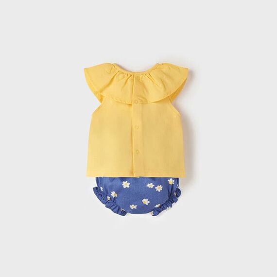 Mayoral Σετ Σορτς ECOFRIENDS Νεογέννητο Κορίτσι Indigo 22-01202-034 ** - Newborm στο Oneirokosmos