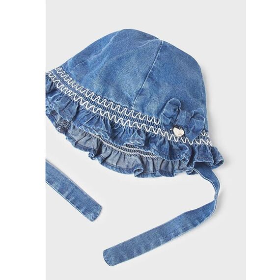Mayoral Καπέλο ECOFRIENDS Lyocell Tencel Νεογέννητο Κορίτσι Τζιν 22-09487-072 ** - Newborm στο Oneirokosmos