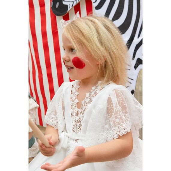 Bambolino:Paulina Βαπτιστικό ρούχο για κορίτσι 9528 - Ρούχα Βάπτισης για Κορίτσι στο Oneirokosmos