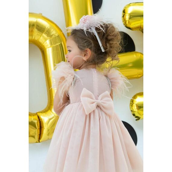 Bambolino:Vera Βαπτιστικό ρούχο για κορίτσι 9523 - Ρούχα Βάπτισης για Κορίτσι στο Oneirokosmos